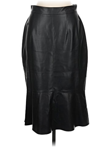 Bailey 44 Faux Leather Skirt (view 1)