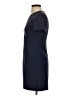 Theory Solid Blue Casual Dress Size 00 - photo 5