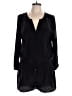 Joie 100% Silk Solid Black Romper Size L - photo 1