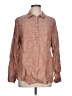 Sigrid Olsen Brown Long Sleeve Blouse Size L - photo 1