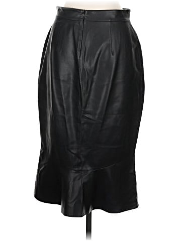 Bailey 44 Faux Leather Skirt (view 2)