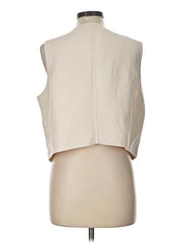 Lands' End Sleeveless Button-Down Shirt (view 2)