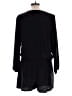 Joie 100% Silk Solid Black Romper Size L - photo 2
