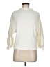 Line & Dot Ivory Turtleneck Sweater Size M - photo 1