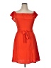 Monteau 100% Polyester Solid Orange Cocktail Dress Size XL - photo 1