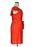 Monteau 100% Polyester Solid Orange Cocktail Dress Size XL - photo 4