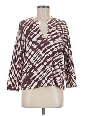 Ann Taylor LOFT 3/4 Sleeve T-Shirt (view 1)