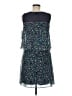 AGB 100% Polyester Blue Casual Dress Size M - photo 2