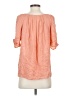 Unbranded Orange Short Sleeve Blouse Size S (estimated) - photo 2