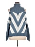 Unbranded 100% Polyester Chevron-herringbone Blue Sweater Vest Size 1X - photo 1