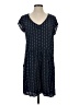 Garnet Hill Blue Casual Dress Size S - photo 1