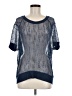 Cecico Blue Short Sleeve Top Size M - photo 1