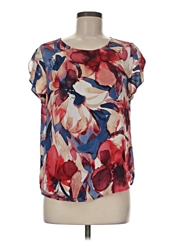DKNY Short Sleeve Blouse (view 1)