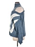 Unbranded 100% Polyester Chevron-herringbone Blue Sweater Vest Size 1X - photo 5