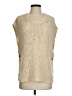 Current/Elliott 100% Baumwolle Ivory Sweater Vest Size Sm (1) - photo 1