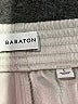 Babaton Metallic Silver Casual Pants Size L - photo 7