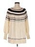 J.Crew Chevron-herringbone Ivory Pullover Sweater Size M - photo 1