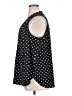 Fervour 100% Polyester Polka Dots Black Sleeveless Blouse Size 1X - photo 5