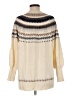 J.Crew Chevron-herringbone Ivory Pullover Sweater Size M - photo 2