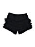 Hannah Banana Chevron-herringbone Black Shorts Size 4 - photo 2