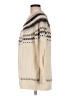 J.Crew Chevron-herringbone Ivory Pullover Sweater Size M - photo 5