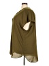 Sejour 100% Polyester Green Short Sleeve Blouse Size 3X - photo 5