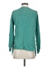 Saturday Sunday 100% Cotton Teal Pullover Sweater Size S - photo 2