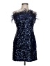 B. Darlin 100% Polyester Blue Cocktail Dress Size 13 - 14 - photo 1