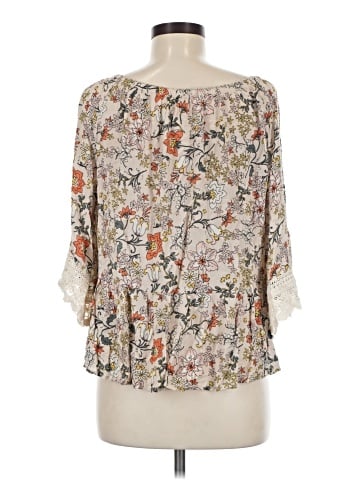 Democracy 3/4 Sleeve Blouse (view 2)