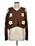 Love Tree 100% Acrylic Brown Cardigan Size M - photo 1
