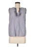 J.Crew 100% Cotton Gray Sleeveless Blouse Size 6 - photo 1