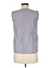 J.Crew 100% Cotton Gray Sleeveless Blouse Size 6 - photo 2