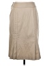 Ann Taylor Solid Tan Formal Skirt Size 4 - photo 2