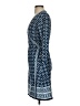 Max Studio Paisley Blue Casual Dress Size S - photo 5