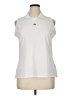 Adidas 100% Polyester White Sleeveless T-Shirt Size XL - photo 1