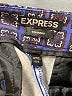 Express Print Blue Casual Pants Size 00 - photo 9