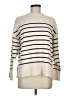 Zara Stripes Ivory Turtleneck Sweater Size M - photo 1