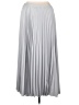 Babaton 100% Polyester Silver Formal Skirt Size XL - photo 2