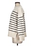 Zara Stripes Ivory Turtleneck Sweater Size M - photo 5
