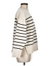 Zara Stripes Ivory Turtleneck Sweater Size M - photo 4
