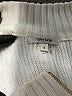 Tyler Boe 100% Cotton Ivory Turtleneck Sweater Size S - photo 8