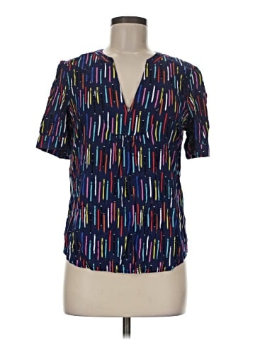 52 Conversations by Anthropologie Short Sleeve Blouse (view 1)