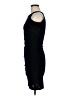 Aqua Solid Black Cocktail Dress Size M - photo 5