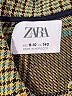 Zara Kids Checkered-gingham Green Jacket Size 9 - 10 - photo 3