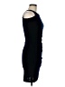 Aqua Solid Black Cocktail Dress Size M - photo 4