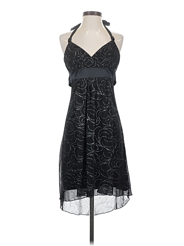 Pre-owned Iz Byer Cocktail Dress In Black