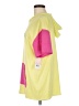 Juicy Couture Color Block Graphic Multi Color Yellow Poncho Size M - photo 5