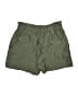 Zara Solid Green Khaki Shorts Size XL - photo 2