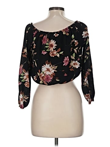 Polly & Esther 3/4 Sleeve Blouse (view 2)