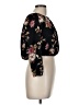 Polly & Esther Black 3/4 Sleeve Blouse Size M - photo 4
